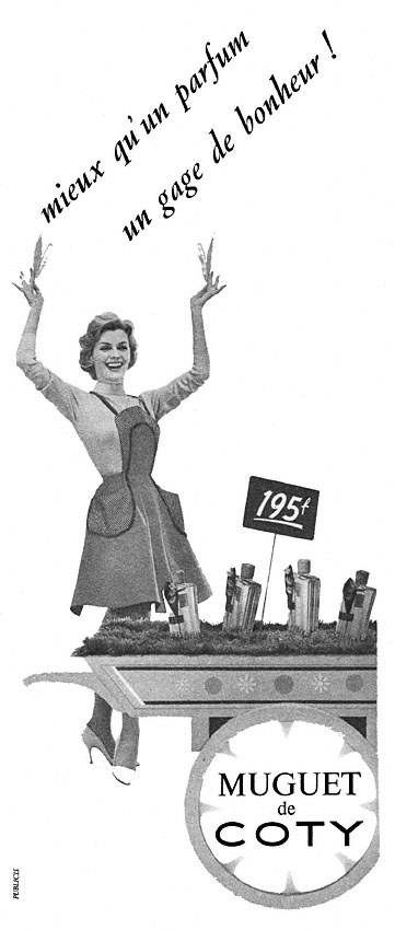 Advert Coty 1957