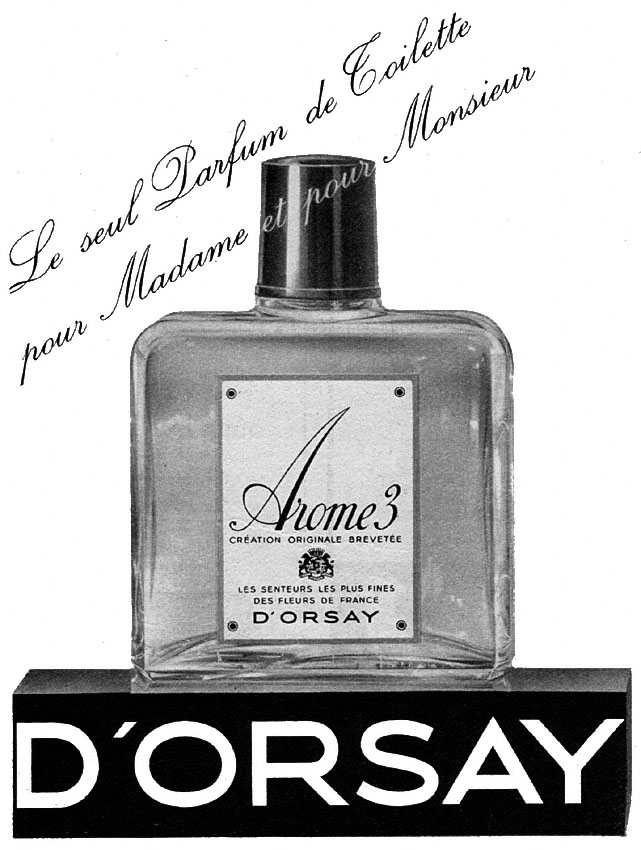 Advert D'Orsay 1954