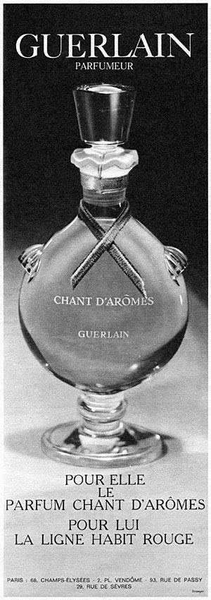 Advert Guerlain 1965