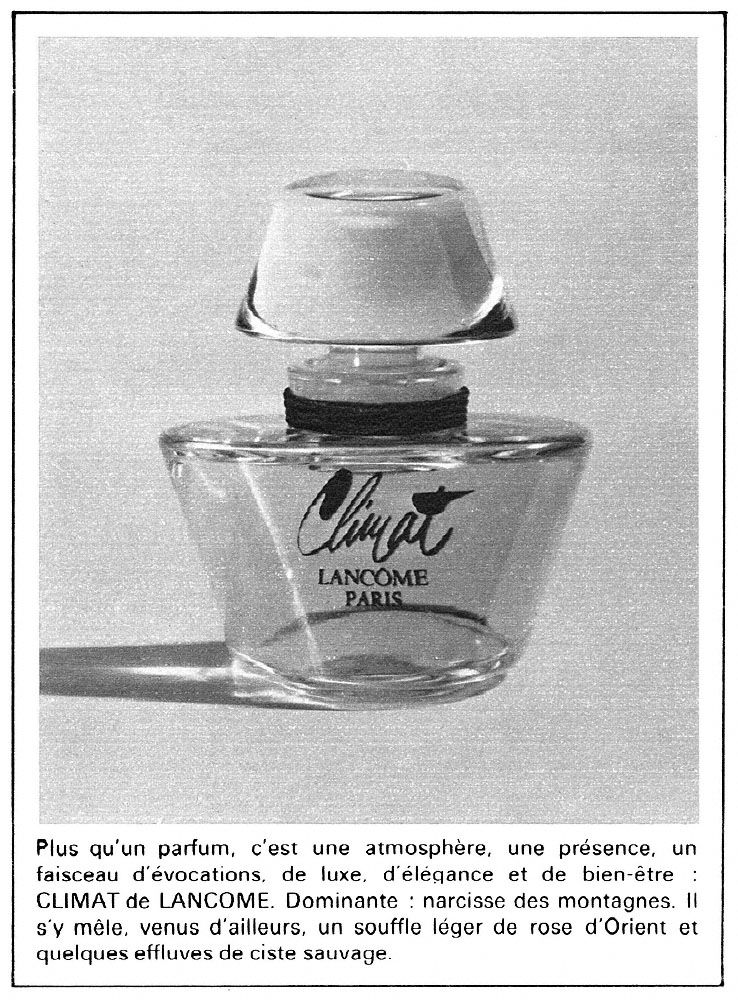 Advert Lancome 1967