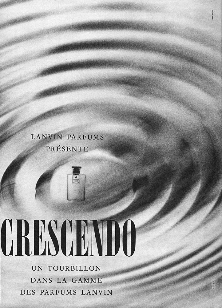 Advert Lanvin 1960