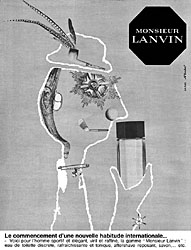 Advert Lanvin 1964