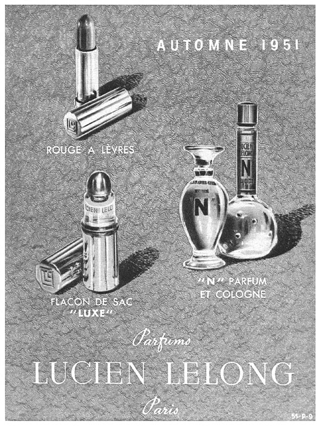 Advert Lucien Lelong 1951