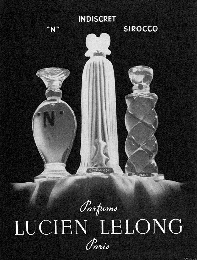 Advert Lucien Lelong 1952