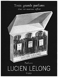 Advert Lucien Lelong 1952