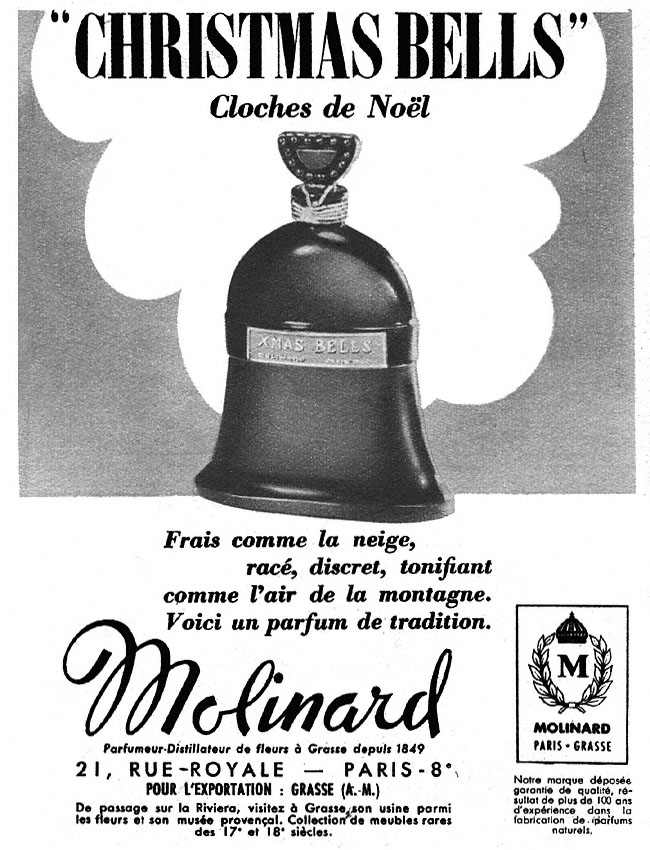 Advert Molinard 1953