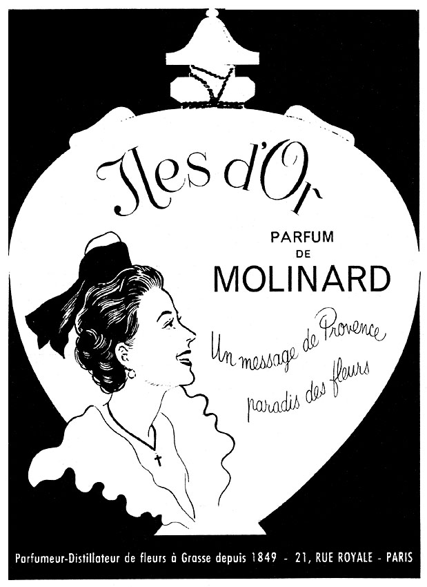 Advert Molinard 1956