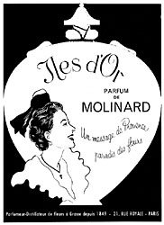 Advert Molinard 1956