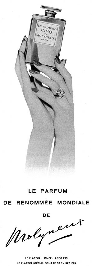 Advert Molyneux 1955