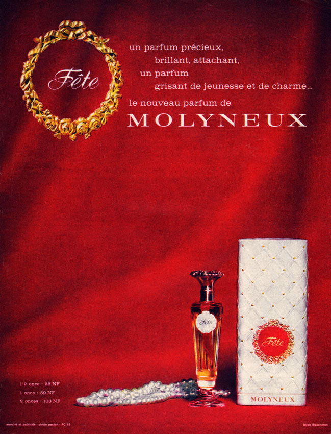 Advert Molyneux 1962
