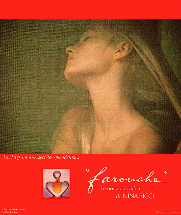 Advert Nina Ricci 1975