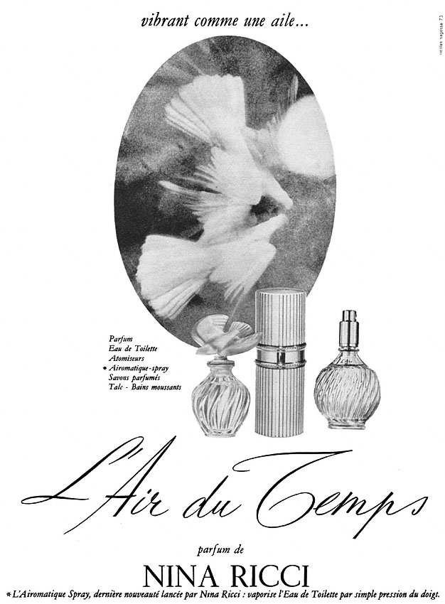 Advert Nina Ricci 1965