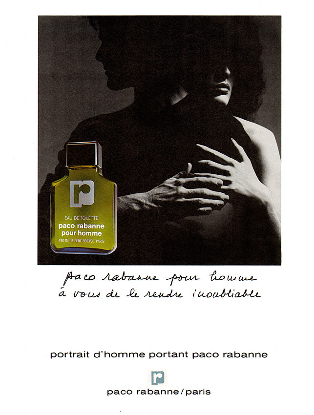 Advert Paco Rabanne 1985