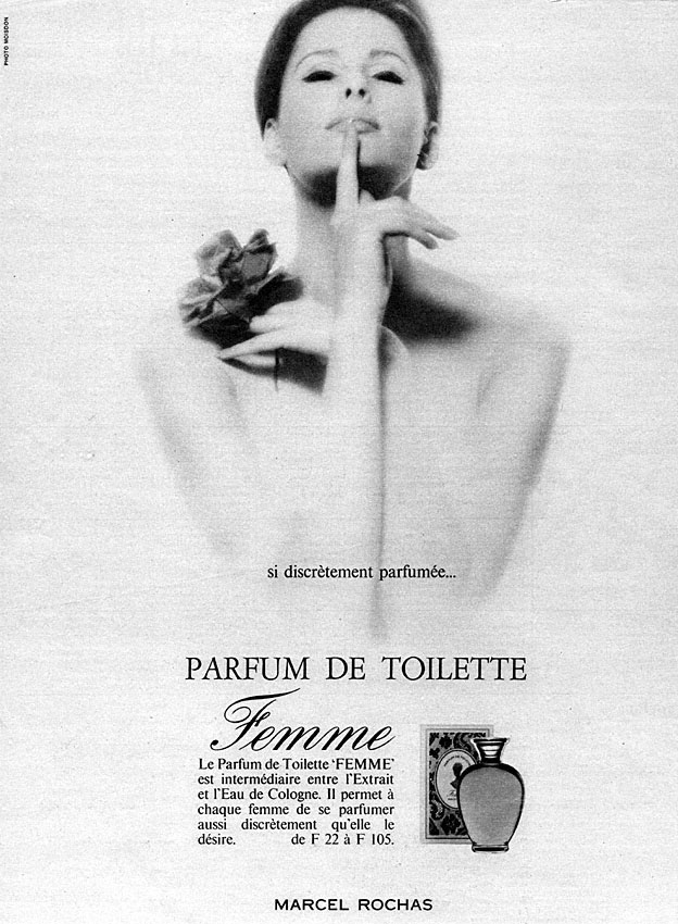 Advert Rochas 1966