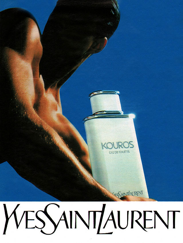 Advert Yves Saint Laurent 1989