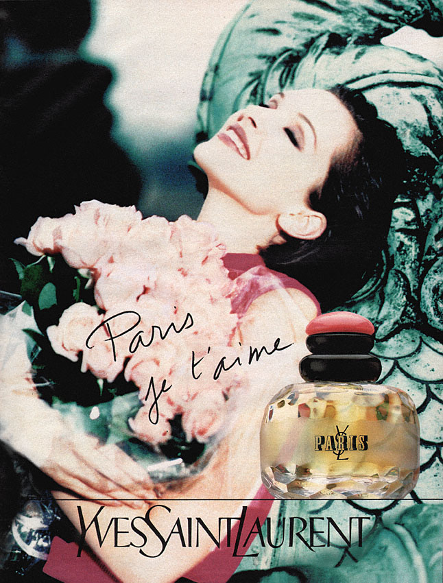 Advert Yves Saint Laurent 1995