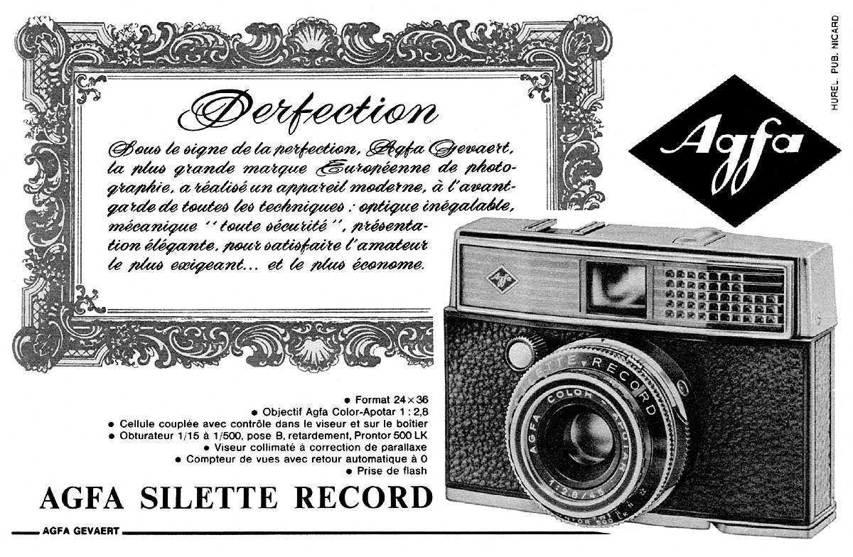 Advert Agfa 1965
