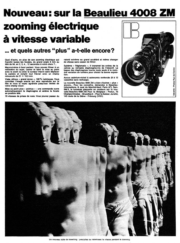 Advert Beaulieu 1970