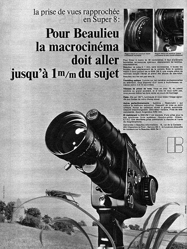 Advert Beaulieu 1971