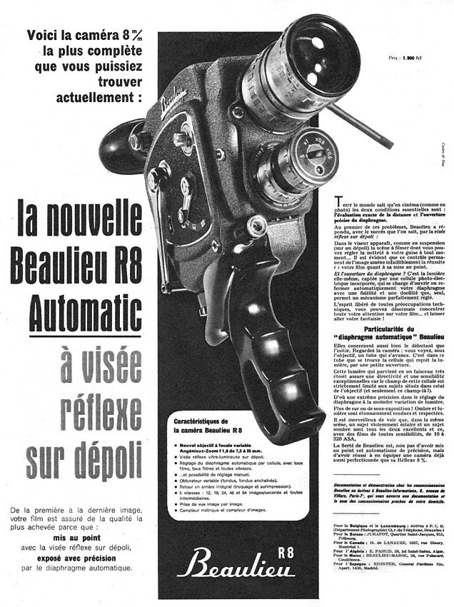 Advert Beaulieu 1961