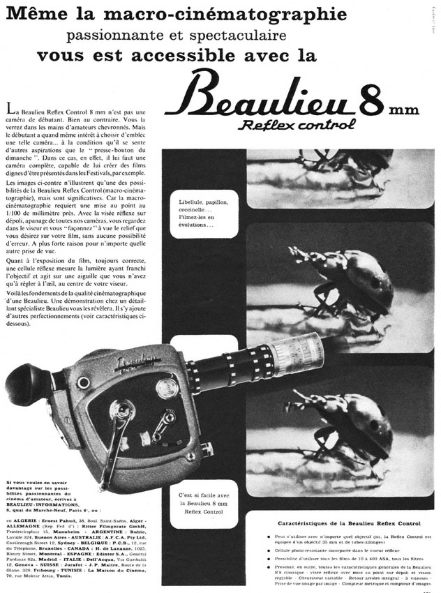 Advert Beaulieu 1962