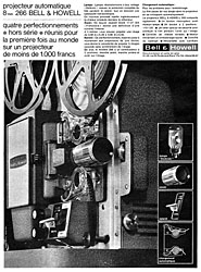 Advert Bell & Howell 1963