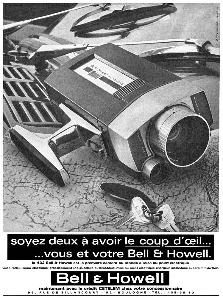 Advert Bell & Howell 1967