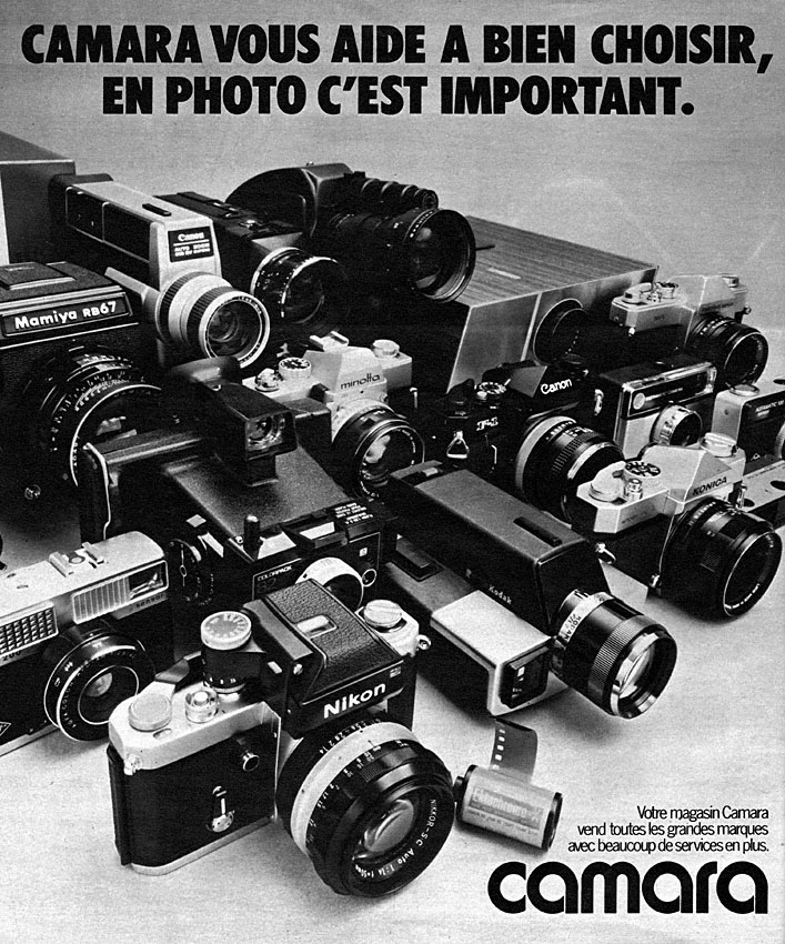 Advert Camara 1973