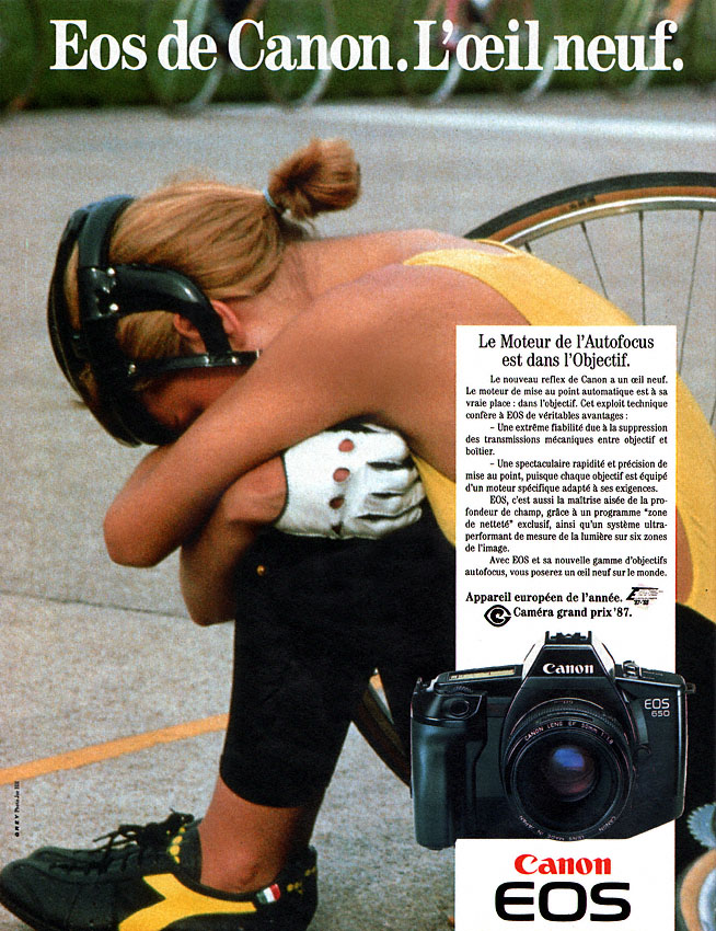 Advert Canon 1987