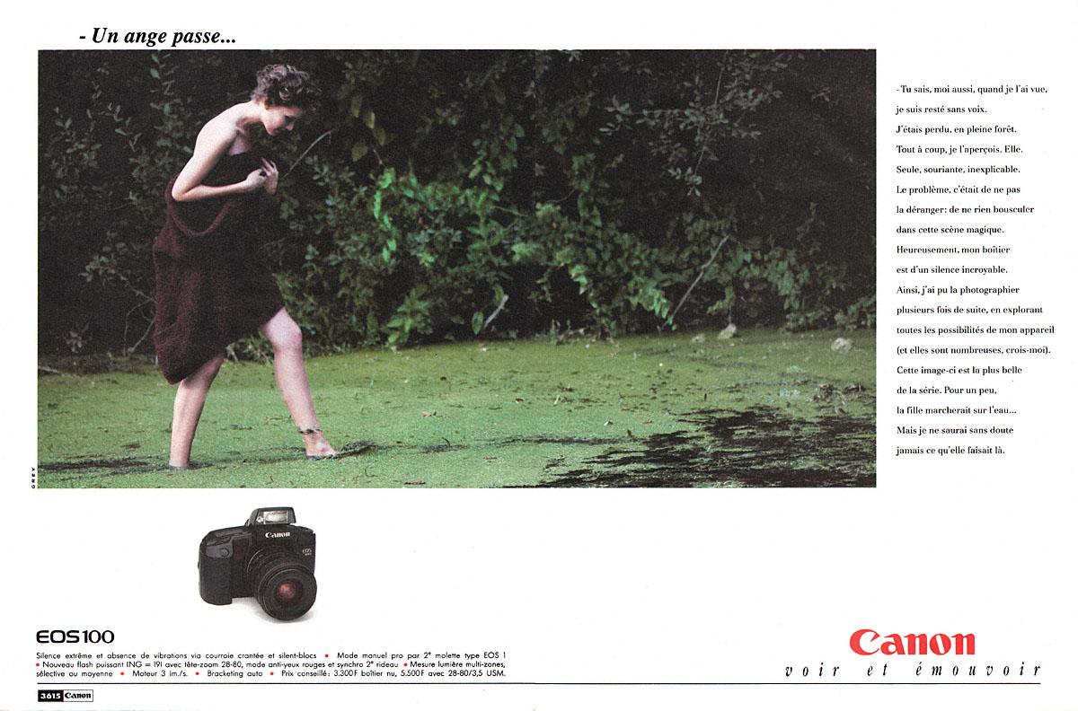 Advert Canon 1991