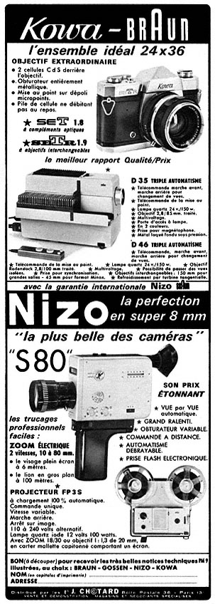 Advert Chotard 1969