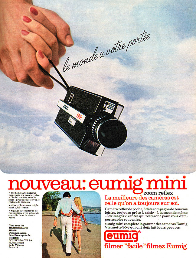 Advert Eumig 1971