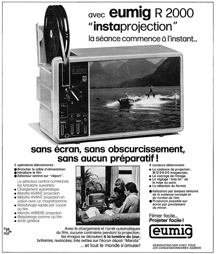 Advert Eumig 1976