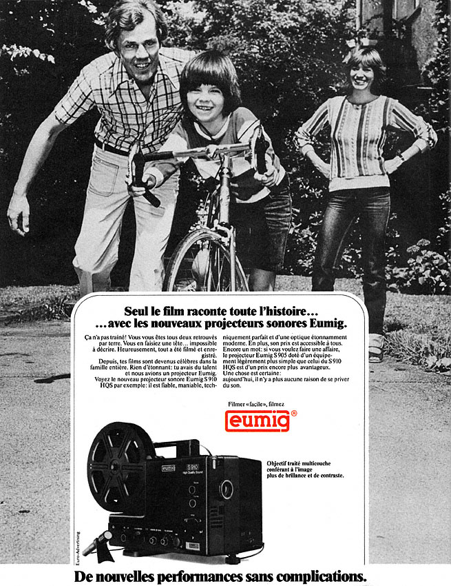 Advert Eumig 1978