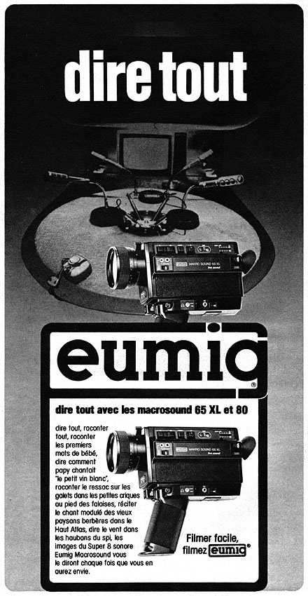 Advert Eumig 1979