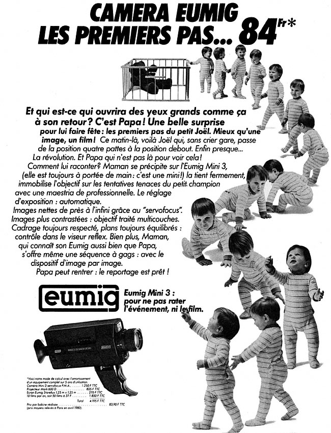 Advert Eumig 1980