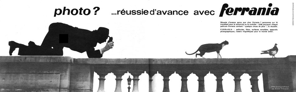 Advert Ferrania 1962