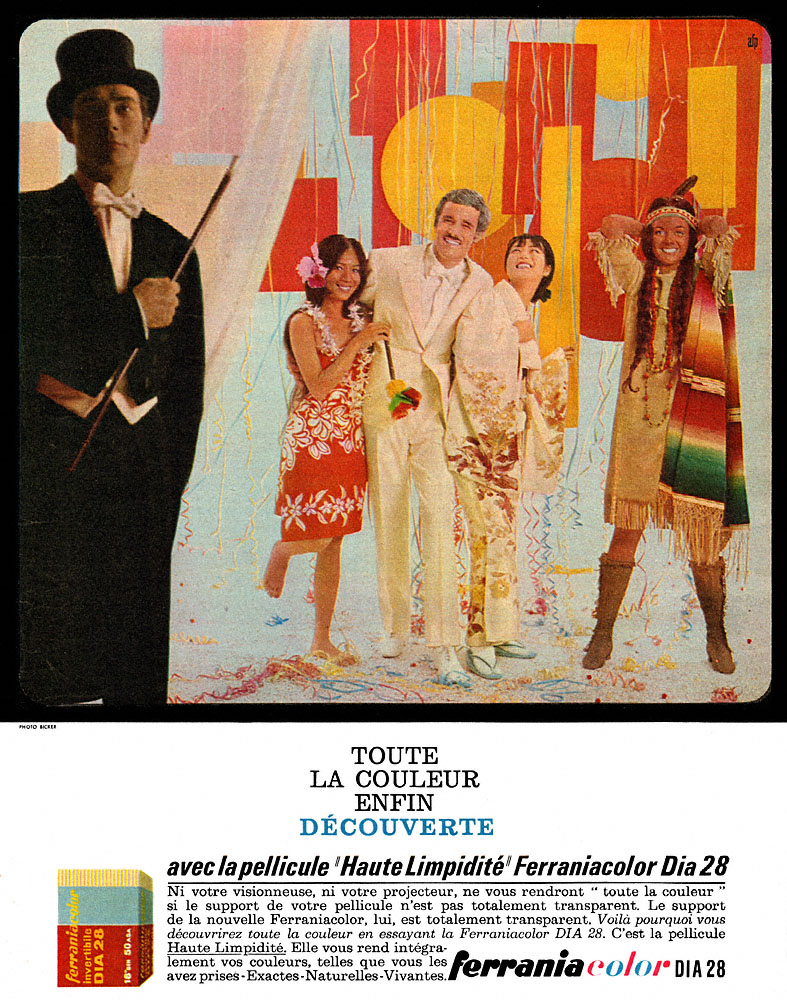 Advert Ferrania 1965