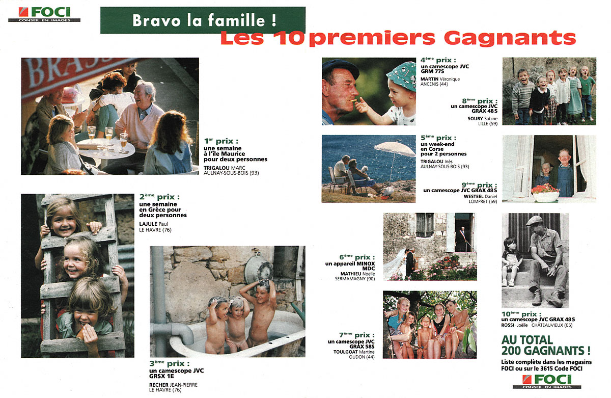 Advert Foci 1996