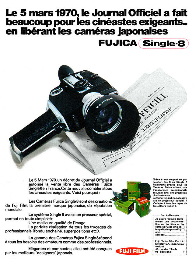 Advert Fuji 1970