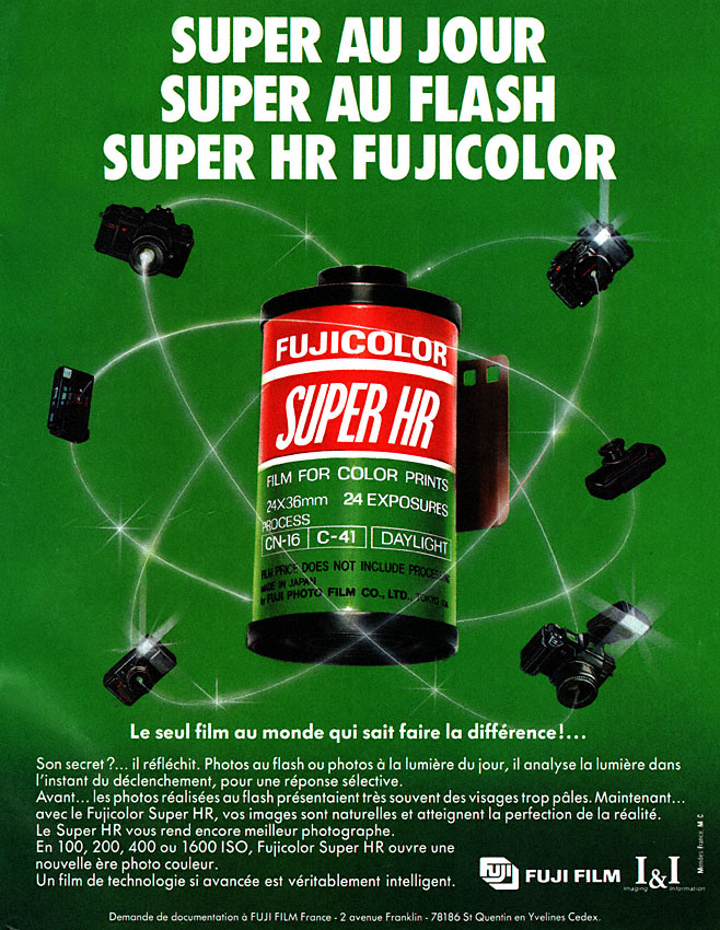 Advert Fuji 1986