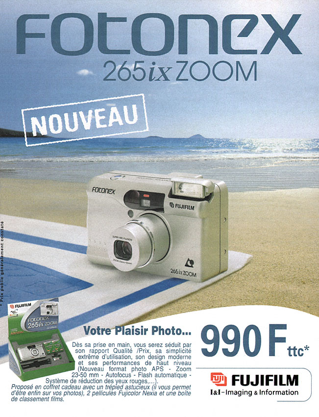 Advert Fuji 1999
