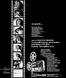 Advert Heurtier 1974