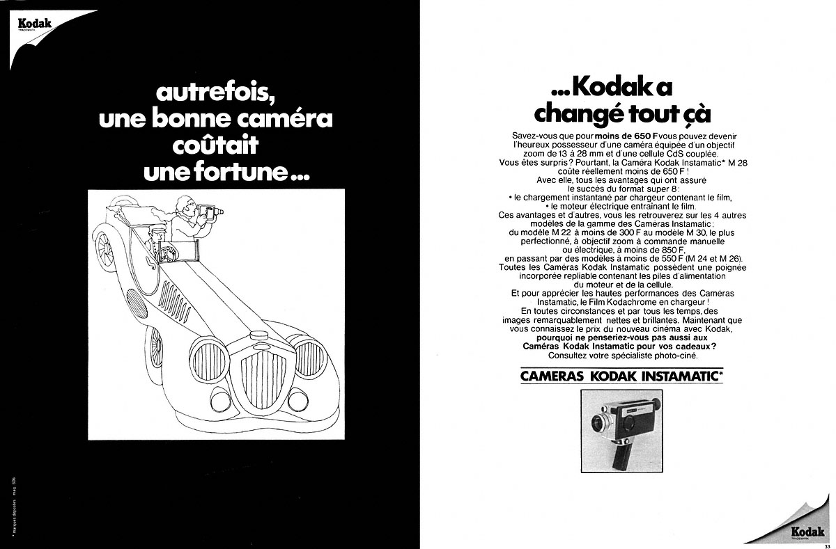 Advert Kodak 1969