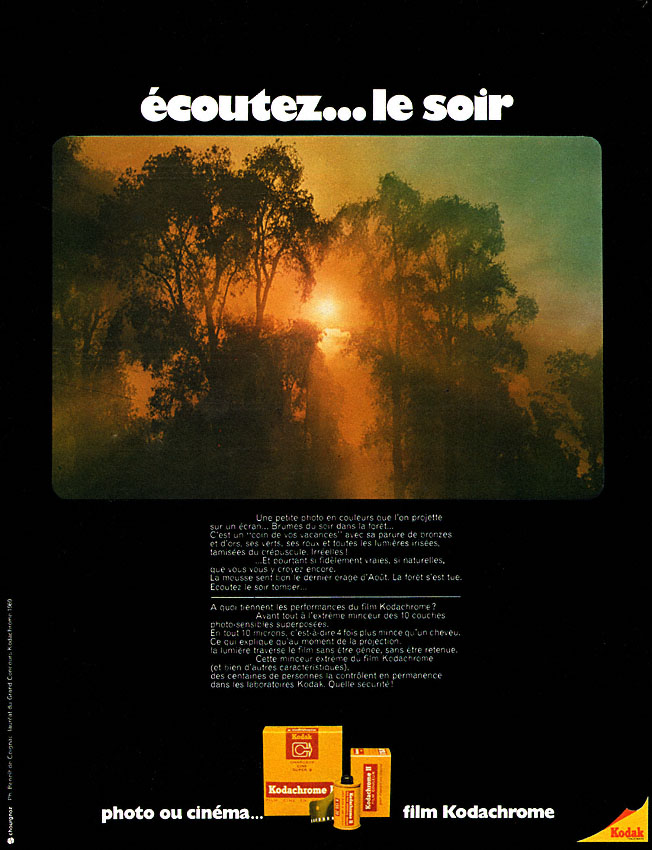 Advert Kodak 1970