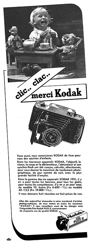 Advert Kodak 1951