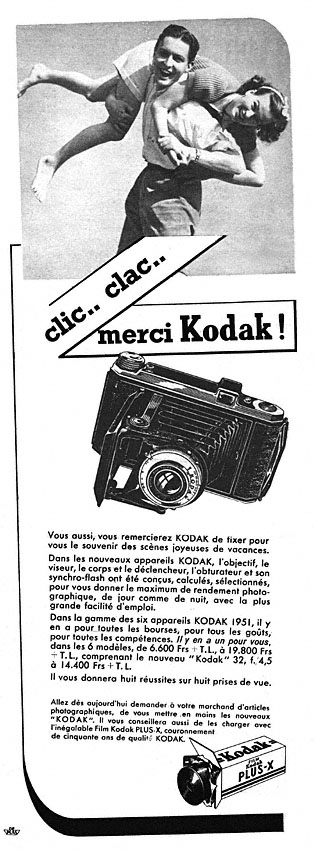 Advert Kodak 1951