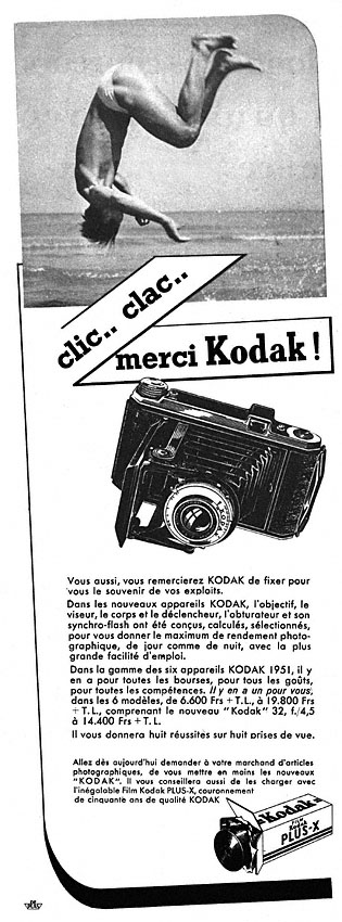 Advert Kodak 1951