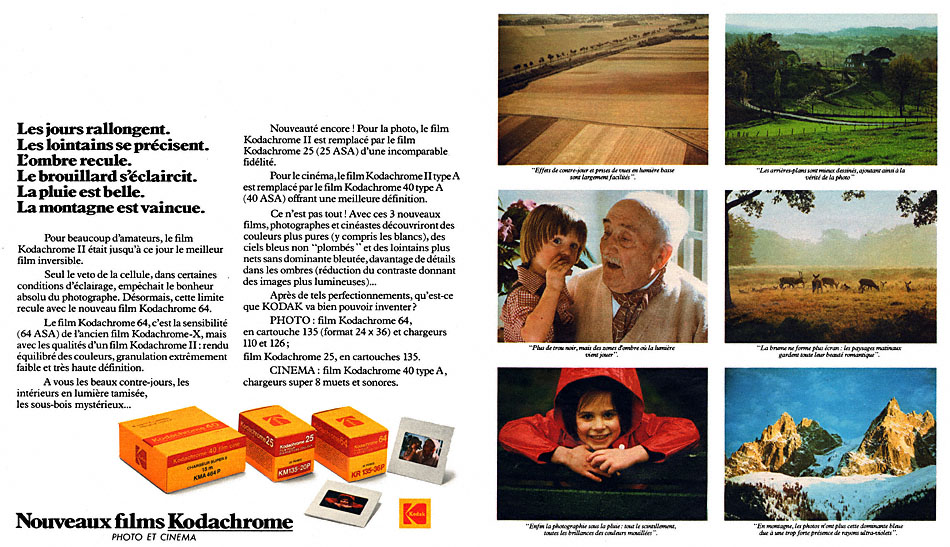 Advert Kodak 1975