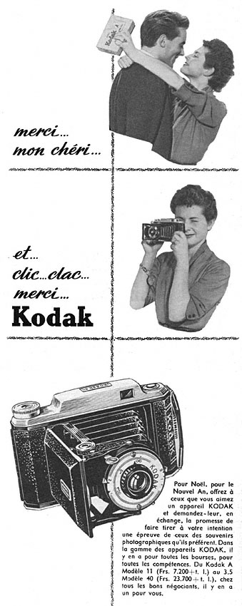 Advert Kodak 1952